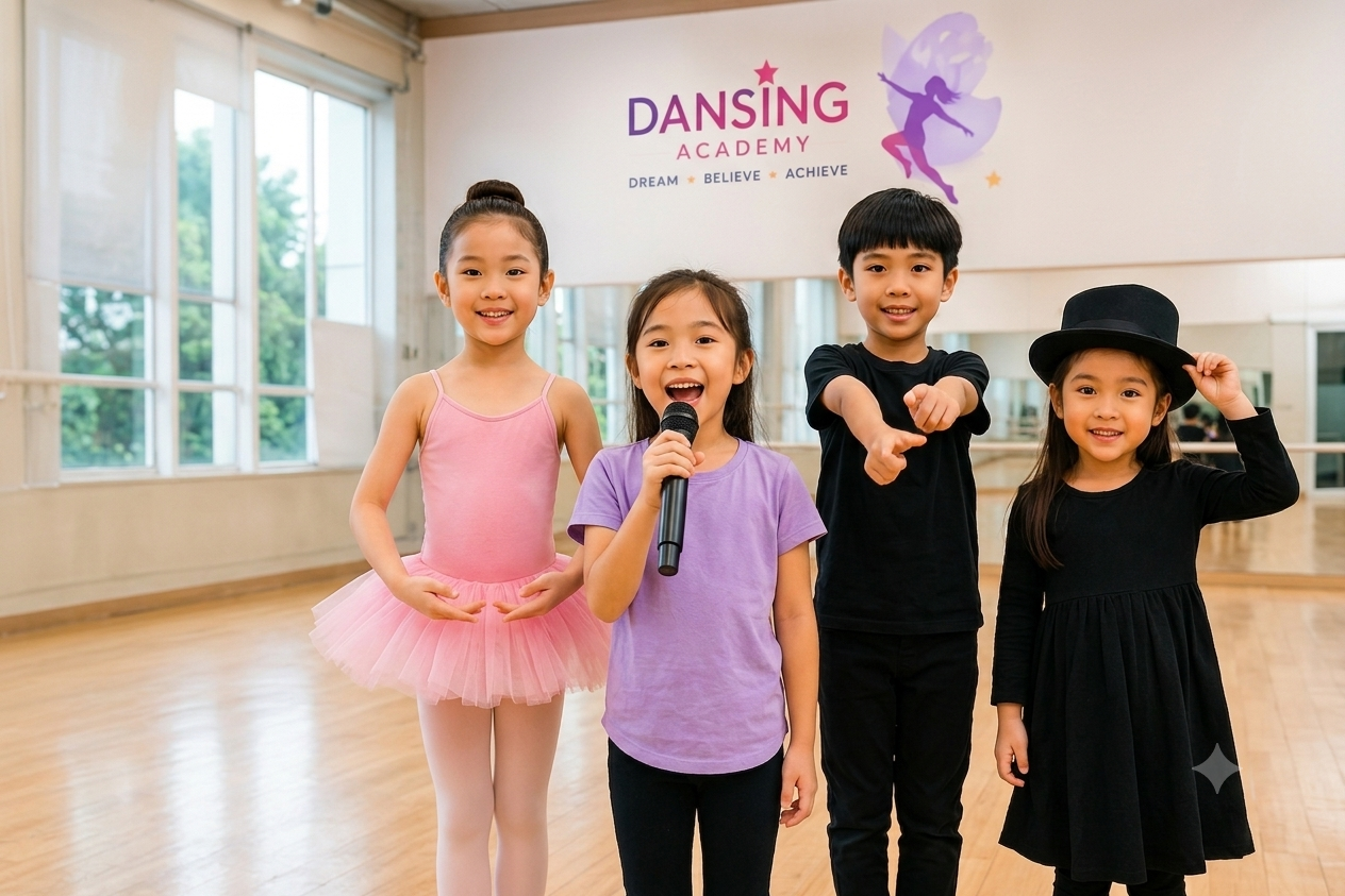 Best age to start performing arts classes in Singapore for children learning dance singing and acting